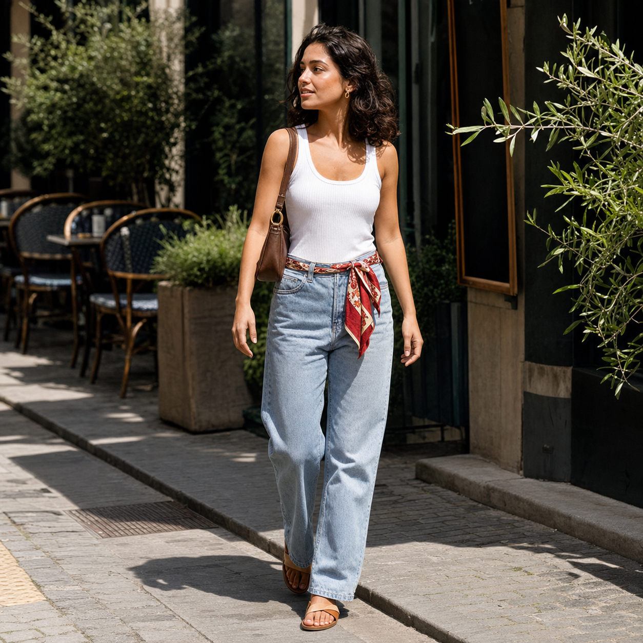 How to Wear a Bandana Belt: 5 Easy Summer Outfit Ideas